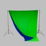 Kép 1/3 - lastolite-ketoldalas-chromakey-fuggony-3-x-35m-kekzold