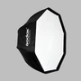 Kép 2/4 - Godox Octobox 120 - Ernyőként nyitható softbox méhsejtráccsal 120cm