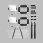 Kép 1/5 - Godox Litemons LP400R RGB LED Light Panel 2-light kit
