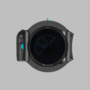 Kép 3/4 - Irix Edge 100 Pro lapszűrőtartó Cirkuláris Polárszűrővel