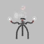 Kép 3/5 - JOBY GorillaPod 3K PRO Rig - kamerával, lámpákkal, mikrofonnal felszerelve