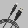 Kép 3/3 - JOBY Töltő és adat kábel Lightning - 1,2m fekete