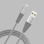 Kép 3/3 - JOBY Töltő és adat kábel Lightning - 1,2m szürke