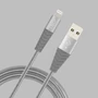 Kép 3/3 - JOBY Töltő és adat kábel Lightning - 3m szürke