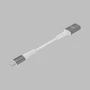 Kép 2/4 - JOBY USB-C to USB-A 3.0 adapter kábel - Ezüst