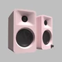 Kép 1/2 - Kanto Audio ORA - Aktív hangfal Bluetooth és USB bemenettel - Rózsaszín