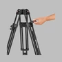 Kép 13/13 - Manfrotto 504x fluid videó fej 645 fast alu ikerlábas állvánnyal
