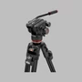 Kép 4/13 - Manfrotto 504x fluid videó fej 645 fast alu ikerlábas állvánnyal