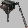Kép 3/4 - Manfrotto 509 fluid fej + 545GB alu ikerláb videó állvány KIT