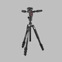 Kép 6/8 - Manfrotto Befree live 3D kit: alu állvány csatos láb+3D live fluid fej