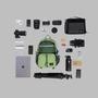 Kép 8/12 - Long Weekend Morro Convertible Backpack - Moss