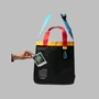 Kép 2/5 - Polaroid RIPSTOP TOTE BAG- BLACK/MULTI