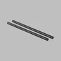 Kép 1/6 - SMALLRIG 2PCS 15MM BLACK ALUMINUM ALLOY ROD (M12-40CM) 
