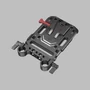 Kép 1/5 - SmallRig 3016 V Mount Battery Plate with Dual 15mm Rod Clamp