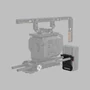 Kép 4/5 - SmallRig 3016 V Mount Battery Plate with Dual 15mm Rod Clamp