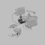 Kép 4/4 - SmallRig Drop-in HawkLock mini Magic Arm with Quick