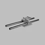 Kép 4/4 - SMALLRIG HARD ANODIZING ALUMINUM ALLOY PAIR OF 15MM RODS (M12-12INCH, 30CM) 