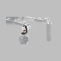Kép 6/6 - TILTA RIGHT ANGLE ROSETTE ADAPTER TO 1/4&quot;-20 WITH LOCATING PINS - BLACK
